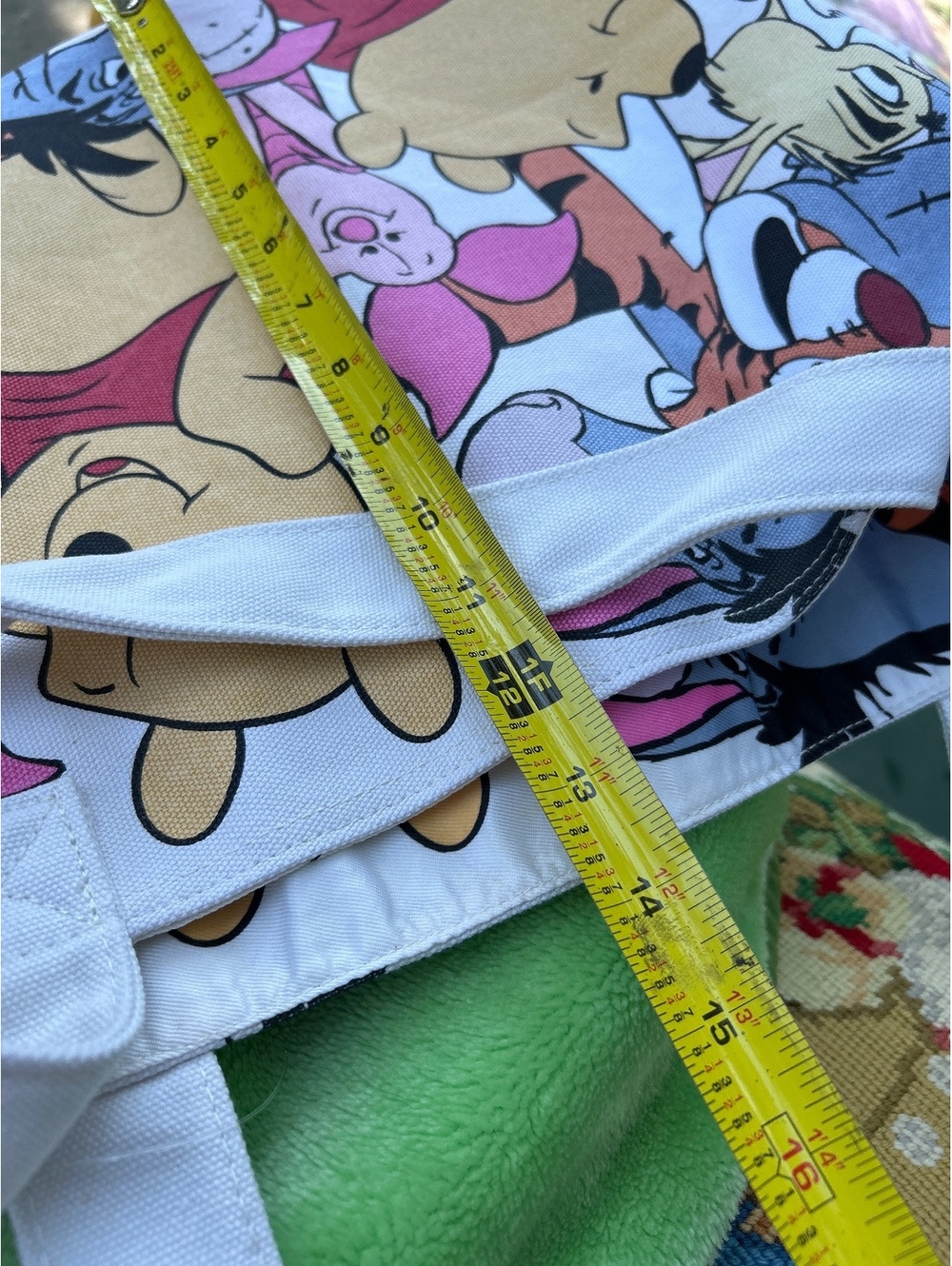 Disney Winnie the Pooh and Friends Canvas Tote Bag - Picture 6 of 6